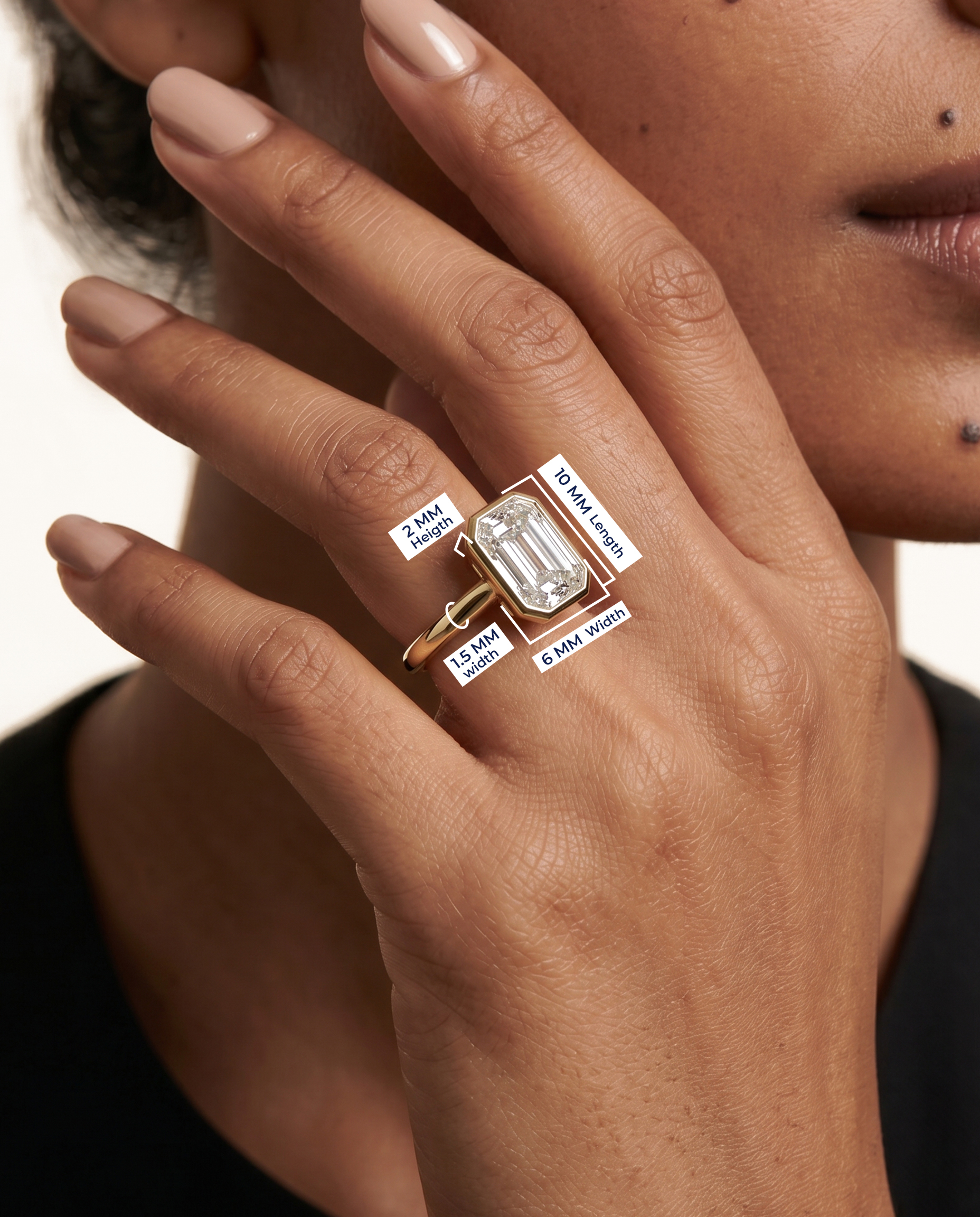 Ring on hand