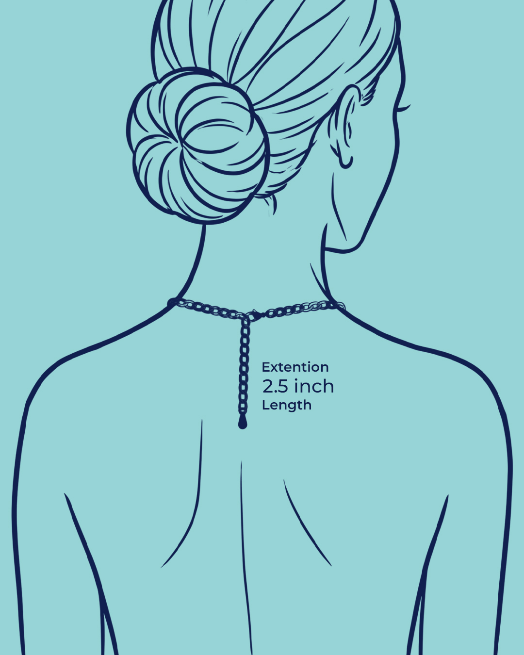 Necklace back extension